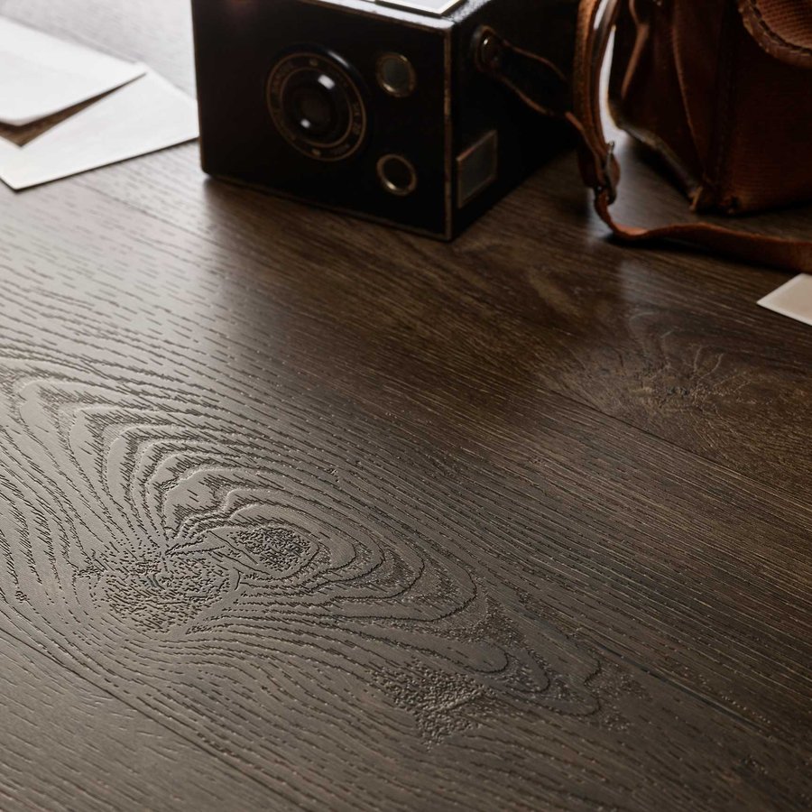 Rich Oak Embossed Dryback LVT