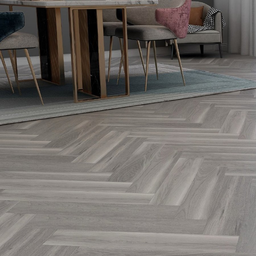 Shadow Oak 5.2mm SPC Herringbone Click