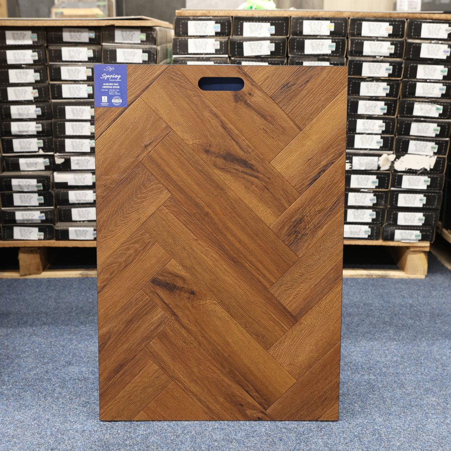Abury Oak 2.5mm Herringbone LVT Dryback