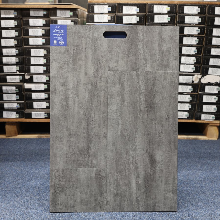 Anthracite Slate 2.5mm Tile LVT
