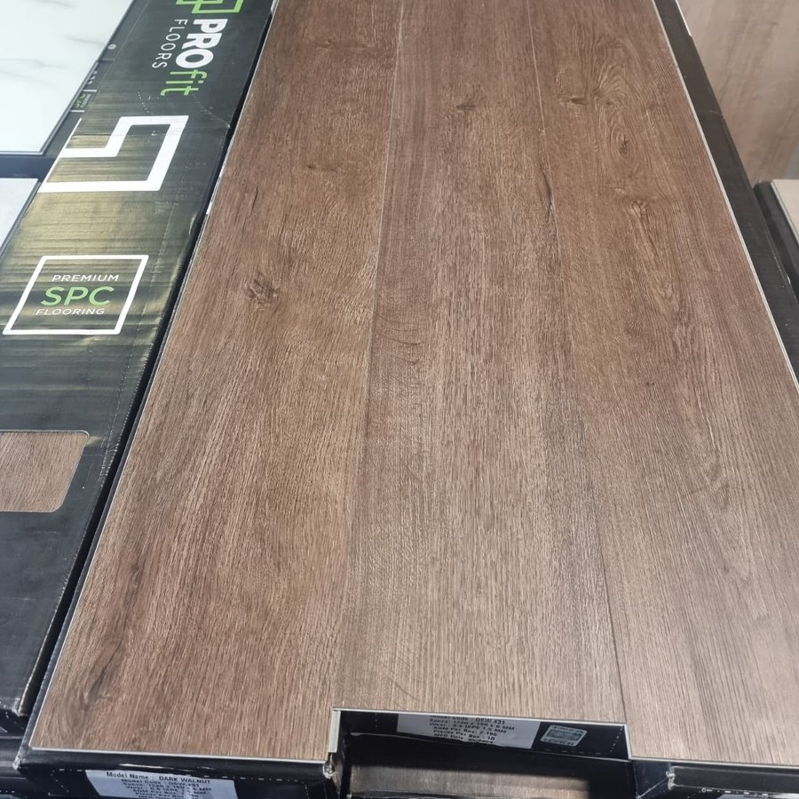 Smoked Dark Oak 6mm PREMIUM SPC Click