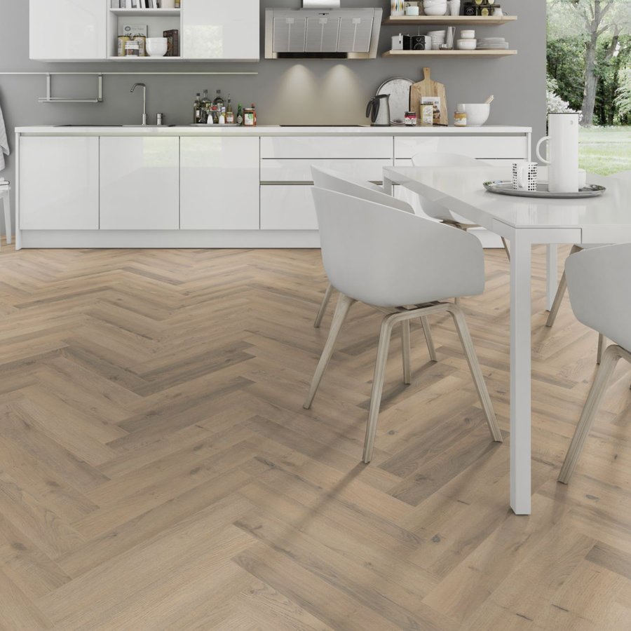 Greek Oak Herringbone 12mm Laminate