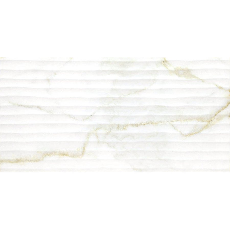 Golden Marble Waffle Wall Tile 300x600mm