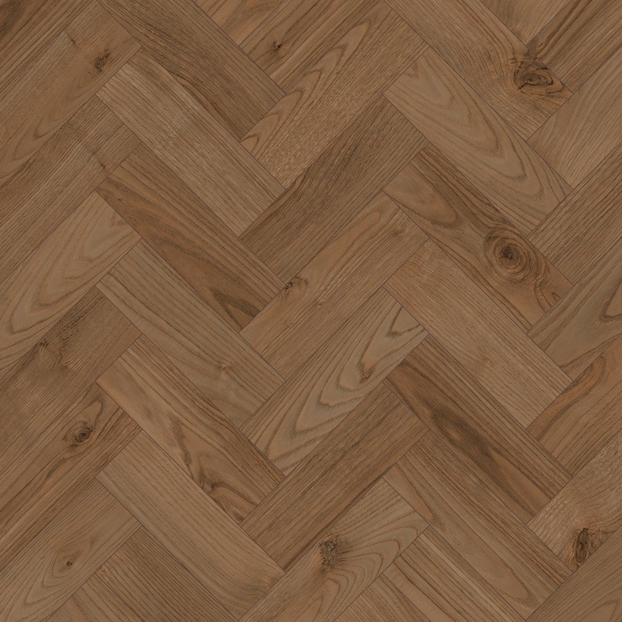 Heritage Oak Herringbone Dryback LVT