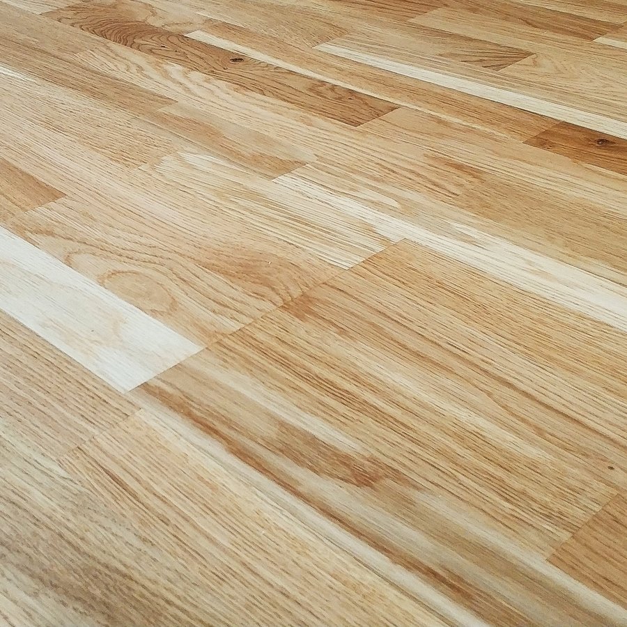 14mm x 207mm 4 Strip Lacquered Oak