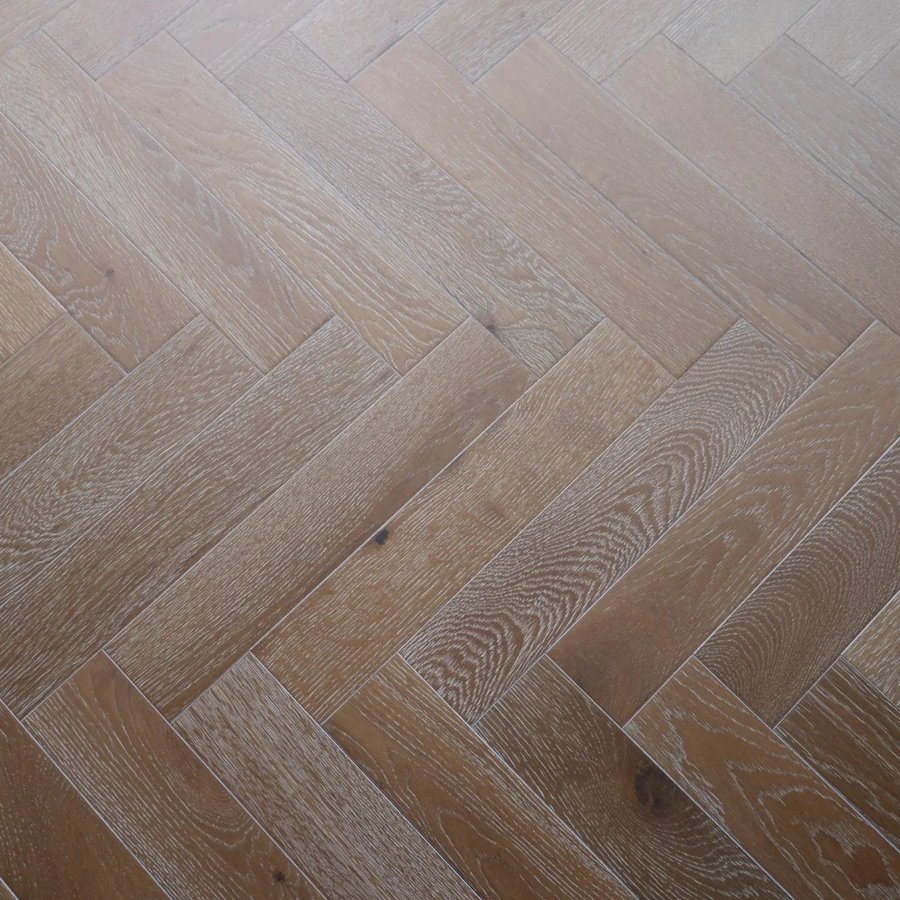 Smoked White Oak Herringbone 14mm