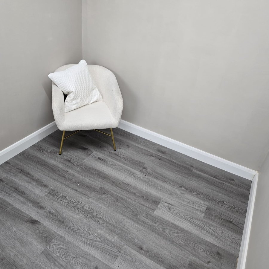 Rich Grey Oak Premium 6mm SPC Click