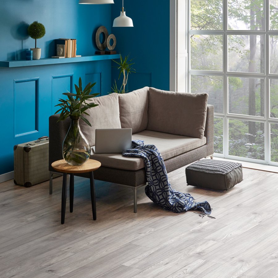 Arctic Oak Glue Down LVT