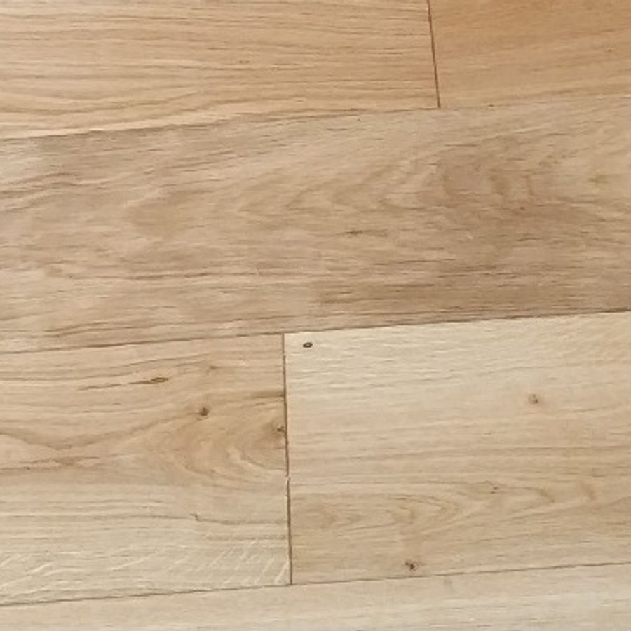 Solid Wood Flooring, 18mm x 150mm, Oak, Brushed & Lacquered Finish