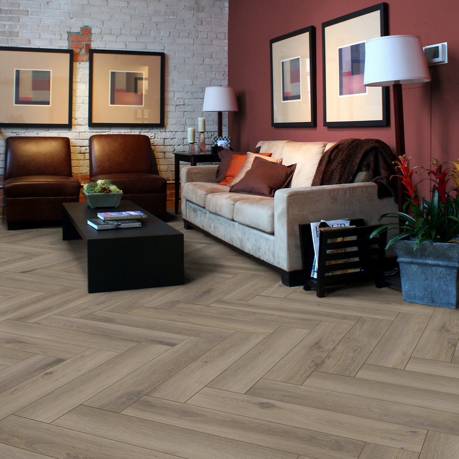 Moselle Oak 8mm Herringbone