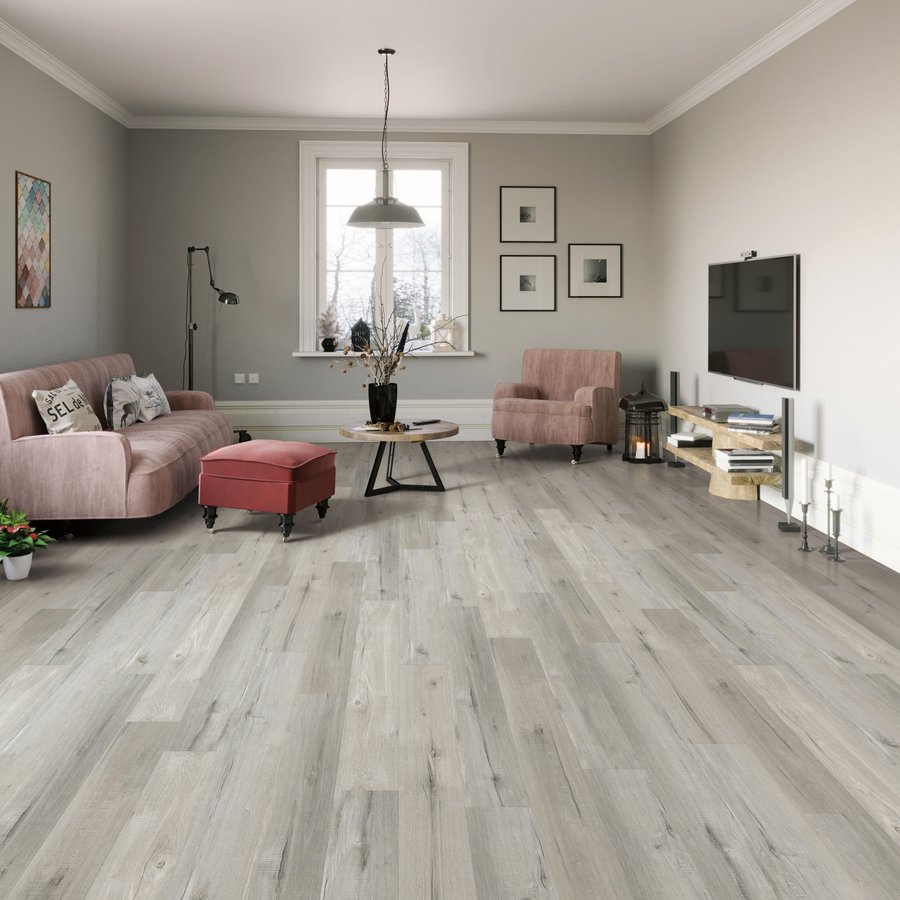 Chicago Grey Oak PREMIUM 6.0 SPC Vinyl Click 