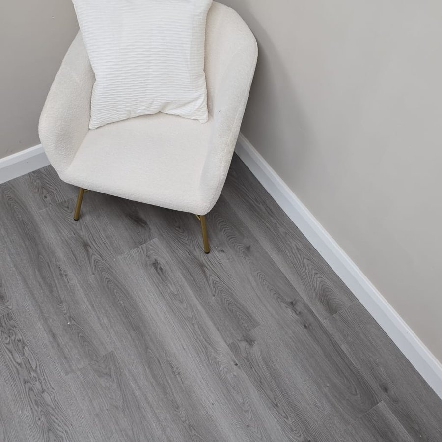 Rich Grey Oak Premium 6mm SPC Click