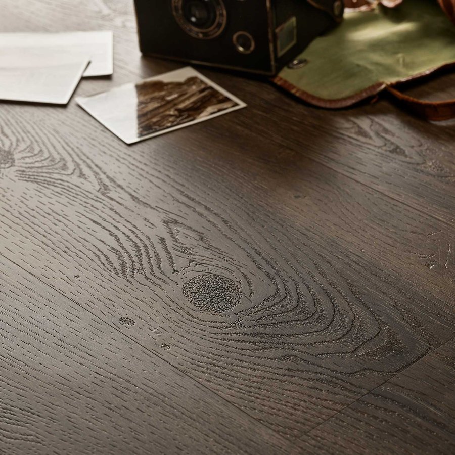 Rich Oak Embossed Dryback LVT