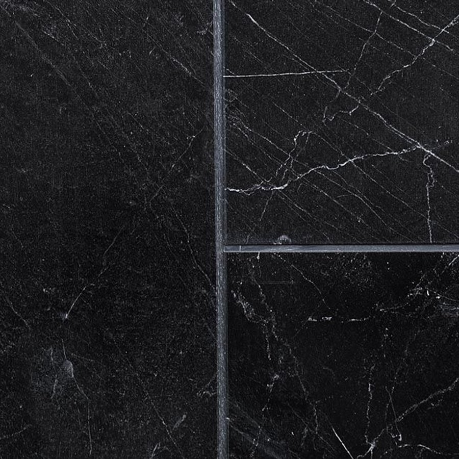 Pre Grouted Graphite Marble 5.5mm SPC Click Tile