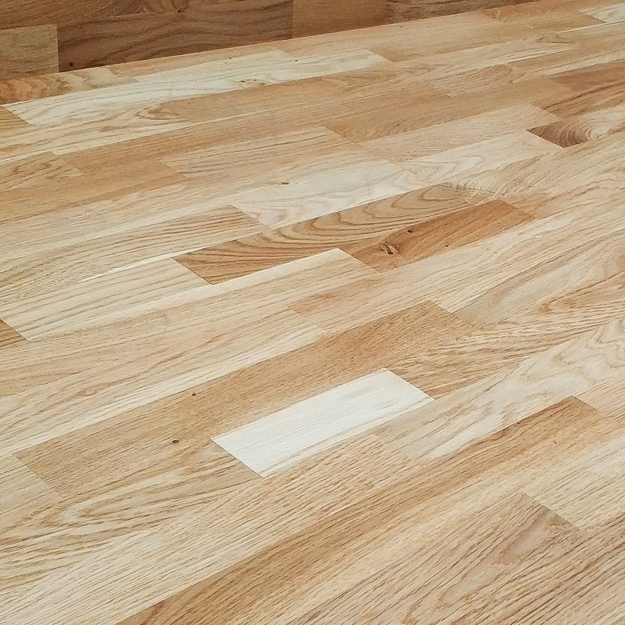 14mm x 207mm 4 Strip Lacquered Oak