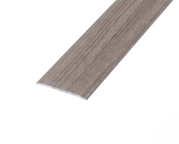 Harbour Grey Flat Aluminium Door Bar 0.9m