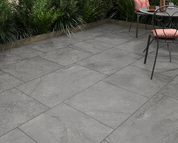 Radley Grey 600x600mm Outdoor 20mm Porcelain Tile