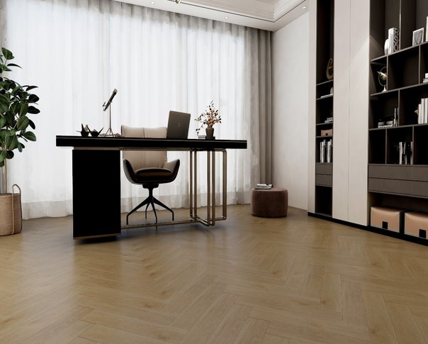 Howard Oak 5.2mm SPC Click Herringbone 