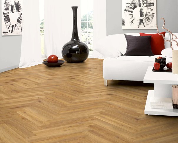 Rustic Oak 5.2mm SPC Herringbone