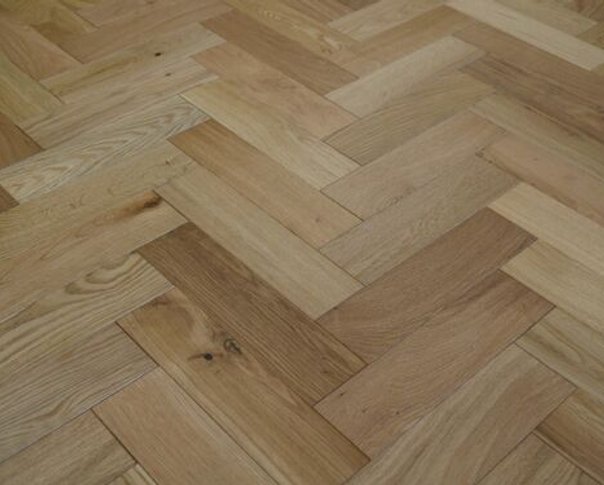 Natural Oak Herringbone 18mm