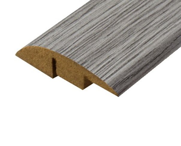 Dark Grey Laminate Doorbar - Ramp Bar 0.9M