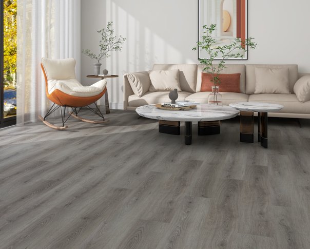 Hickory Grey Oak Dryback LVT