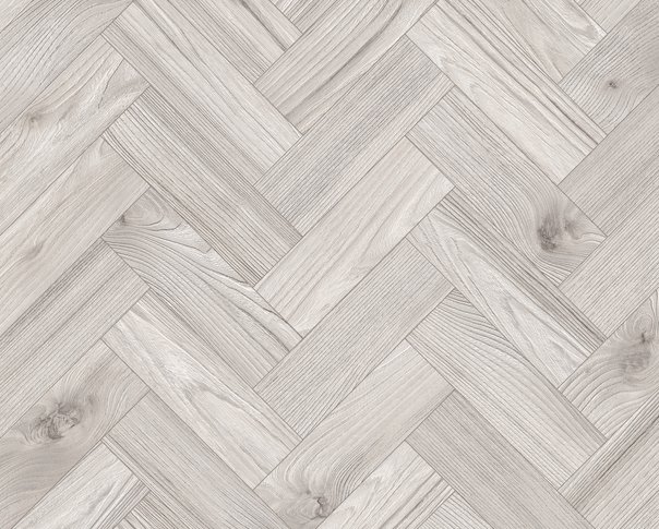 Arctic Oak Herringbone Dryback LVT