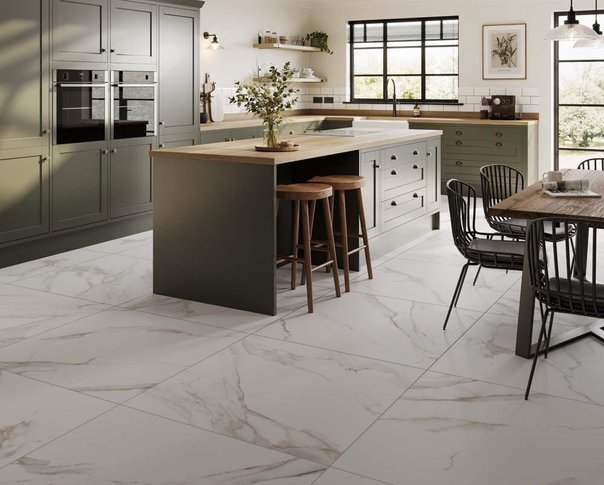 Natural Marble Matt Porcelain 1000x1000mm