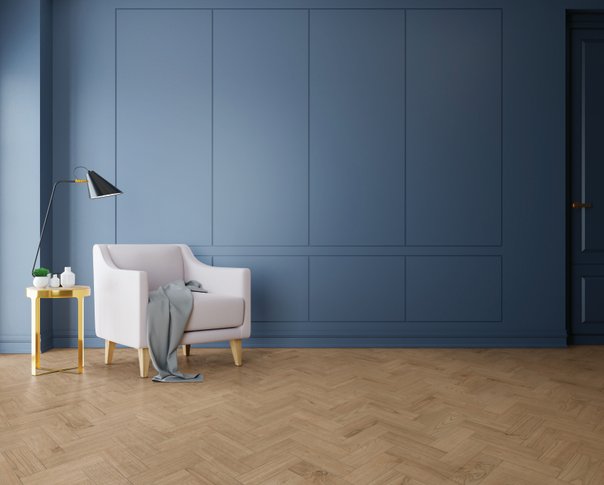 Loft Natural Oak Herringbone Dryback LVT