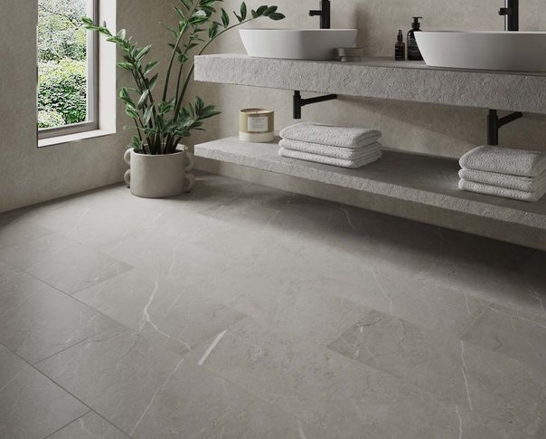 Silver Stone 6mm Tile Effect SPC Click