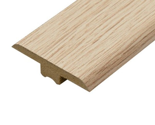 Pale Oak Laminate Door Bar T-Bar 0.9m