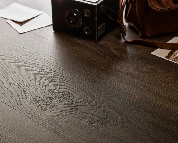 Rich Oak Embossed Dryback LVT