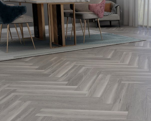 Shadow Oak 5.2mm SPC Herringbone Click