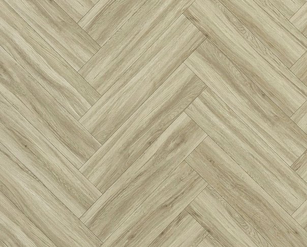 Natural Ash 5mm SPC Herringbone