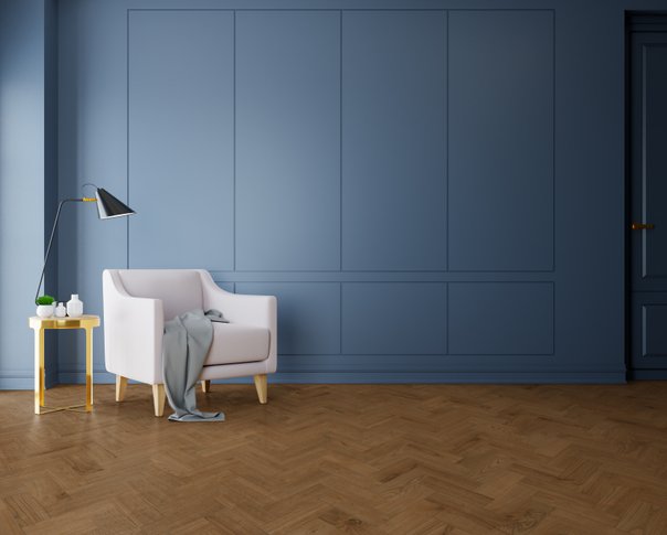 Heritage Oak Herringbone Dryback LVT