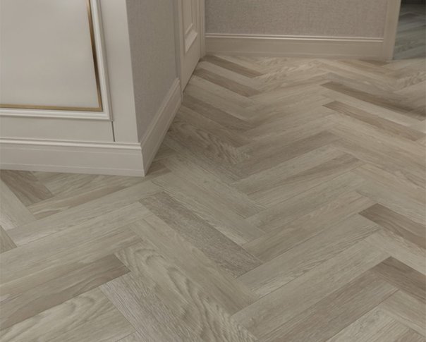 Limed Oak 5mm SPC Herringbone Click