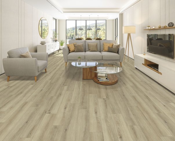 Warm Oak Natural PREMIUM 6.0 SPC Vinyl Click