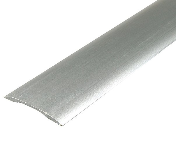 Matt Silver Self-Adhesive Door Strip (0.9m)