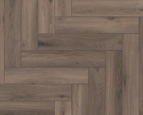 Chocolate Oak 8mm Herringbone