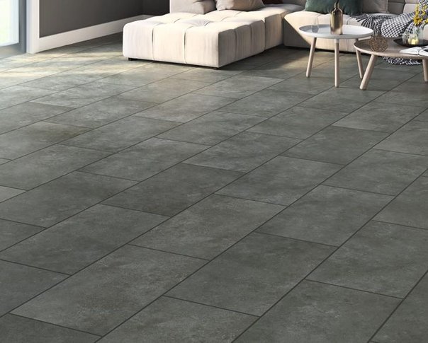 Midnight Stone Pre Grouted 5.5mm Tile SPC Click 