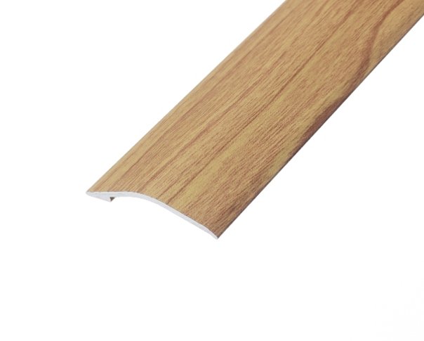 Enhanced Oak Ramp Aluminium Door Bar 0.9m