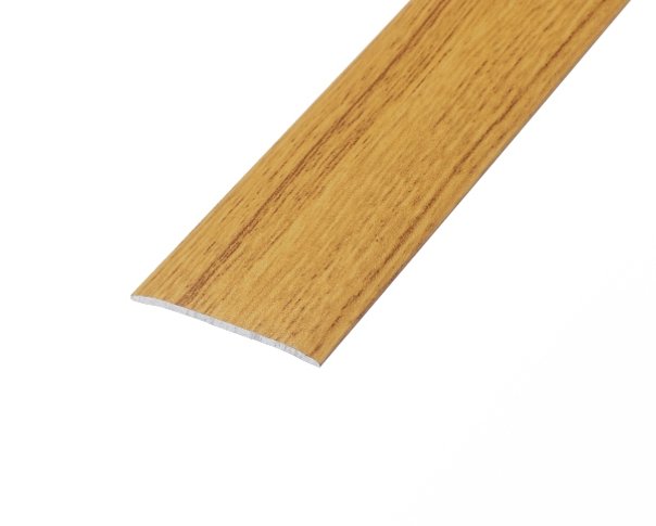 Caramel Flat Aluminium Door Bar 0.9m