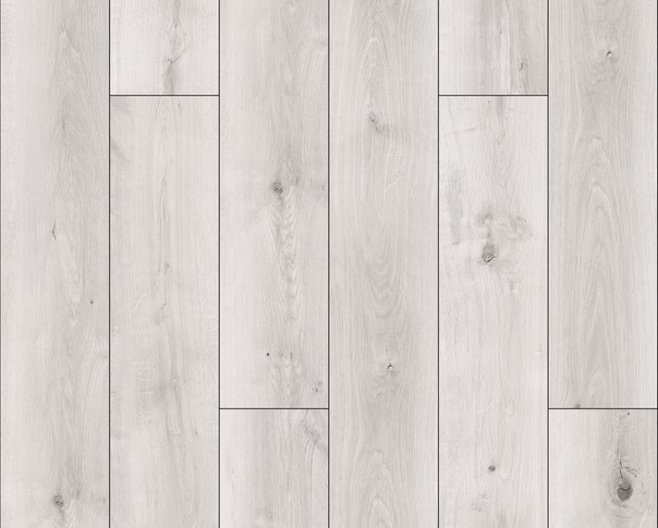 Dove White Pewter Oak Dryback LVT