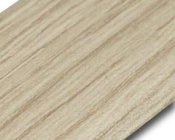 White Varnished Oak Laminate Doorbar - T-Bar 0.9m