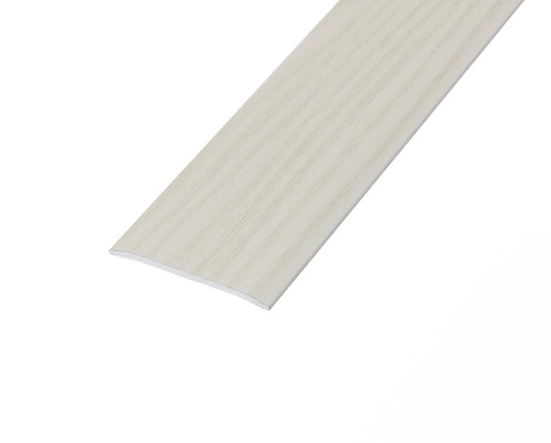 Pale Grey Flat Aluminium Door Bar 0.9m