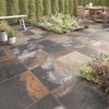Black Rust Matt Glazed Porcelain 20mm Outdoor Tile