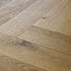 Washed Oak Herringbone Embossed Dryback LVT