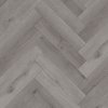 Elegant Grey Oak Herringbone Premium 8mm SPC Click