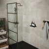 Grey Waffle Matt Ceramic Wall 300x600mm