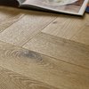 Washed Oak Herringbone Embossed Dryback LVT